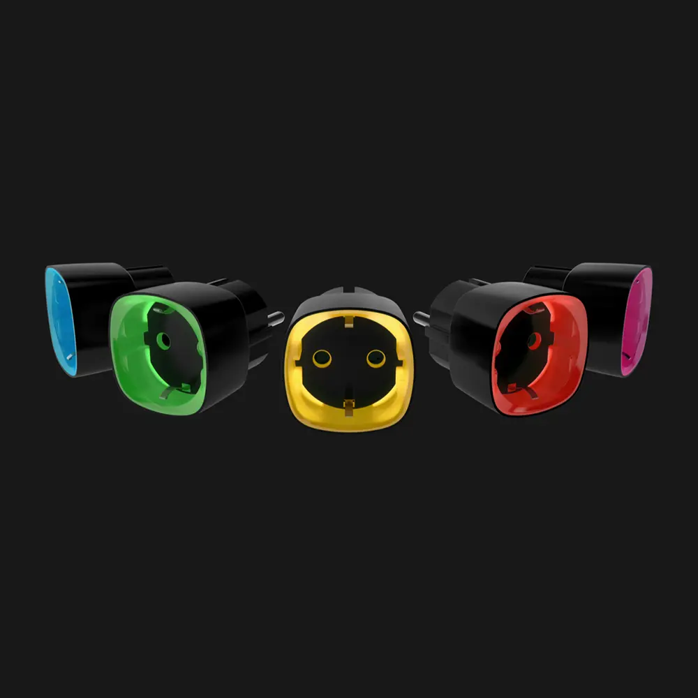 Беспроводная умная розетка со счетчиком энергопотребления Ajax Socket (type F) Jeweller (Black) - Фото 8